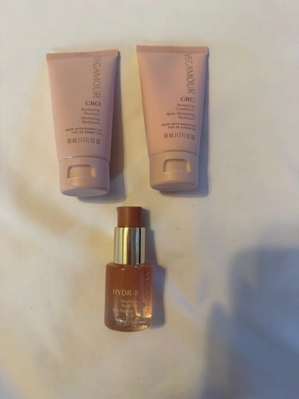 Vegamour hair care set